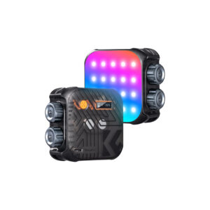 K&F Lighting RGB (Black) 2500K - 9900K CRI 96+ Built-in 2000mAh Battery, 21 Lighting Effects