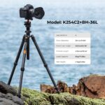 K&F KNF CONCEPT K254C2+BH-36L CARBON FIBER TRIPOD