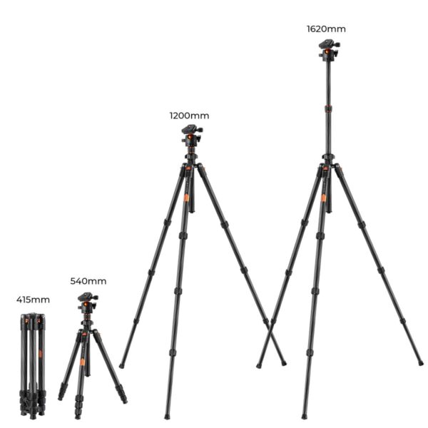 K&F KNF CONCEPT K254C2+BH-36L CARBON FIBER TRIPOD