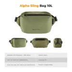 K&F Concept Alpha Camera Sling Bag 10L Photography Shoulder Bag