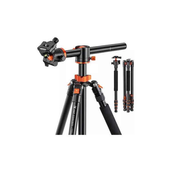 K&F Concept 76"/1.9m Aluminum Camera Tripod Portable Detachable Monopod - Tripod Kamera Super Kokoh