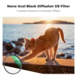 Black Mist Filter 1/8 Special Effects Filter Ultra-Clear Multi-layer Coated With Waterproof Scratch-Resistant and Anti-Reflection Nano-Xcel Series