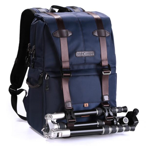 Camera Backpack 20L Waterproof DSLR/SLR Camera Bag Fits 15.6" Laptop, Tripod, for Men/Women Outdoor Photography / Hiking / Travel - Backpack 20L Urban Wander 01 (Indigo)