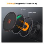 Magnetic Black Mist Filter 1/4 Special Effects Filter HD Multi-layer Coated, Waterproof/Scratch-Resistant/ Anti-Reflection Nano-Xcel Series