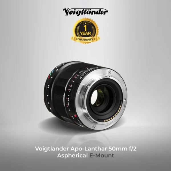 Voigtlander Lens 50mm f2.0 E-Mount Apo-Lanthar for Sony E-Mount