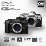 OM System OM-5 Mirrorless Camera Digital Body Only - Silver