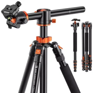 K&F Concept 76"/1.9m Aluminum Camera Tripod Portable Detachable Monopod - Tripod Kamera Super Kokoh