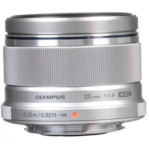 OM System M.Zuiko Digital 25mm F1.8 Lens (Silver)