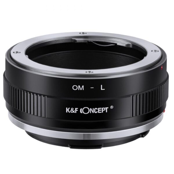 OM-L Manual Focus Compatible with Olympus OM SLR Lens to L Mount Camera Body Lens Mount Adapter