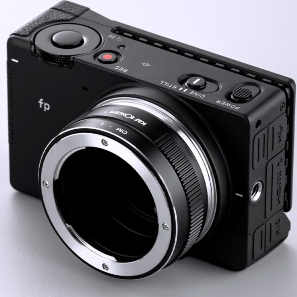 OM-L Manual Focus Compatible with Olympus OM SLR Lens to L Mount Camera Body Lens Mount Adapter