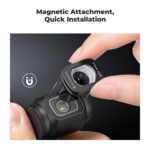 DJI Osmo Pocket 3 Magnetic Wide-angle Filter Action Camera Lens Accessories Magnetic Attach / Multi-Coated / Optical Glass