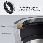 K/AR-L Manual Focus Compatible with Konica AR Lens to L Mount Camera Body Lens Mount Adapter