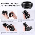 OM-L Manual Focus Compatible with Olympus OM SLR Lens to L Mount Camera Body Lens Mount Adapter