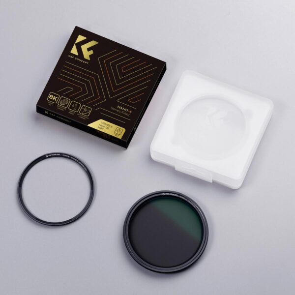 82mm Magnetic Variable ND8-ND128(3-7 Stop) Lens Filters + Magnetic Filter Basic Ring Kit with 28 Multi-Layer Nano-Xcel Series