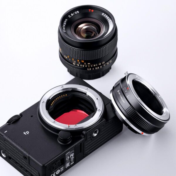 C/Y-L Manual Focus Compatible with Contax/Yashica (C/Y) Lens to L Mount Camera Body Lens Mount Adapter