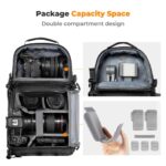 Camera Sling Bag Crossbody Bag Hardshell Camera Shoulder Backpack DSLR / SLR / Mirrorless Camera Case Photography Bags for Photographer