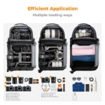 Camera Sling Bag Crossbody Bag Hardshell Camera Shoulder Backpack DSLR / SLR / Mirrorless Camera Case Photography Bags for Photographer