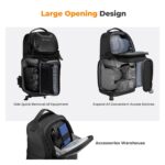 Camera Sling Bag Crossbody Bag Hardshell Camera Shoulder Backpack DSLR / SLR / Mirrorless Camera Case Photography Bags for Photographer