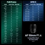 Brightin Star AF50mm F1.4 APS-C Autofocus Lens Large Aperture Portrait Fixed Focus Lens Suitable Fit for Fujifilm X (Black)