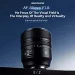Brightin Star AF 85mm F1.8 Full frame portrait focal lengt Lens for Nikon