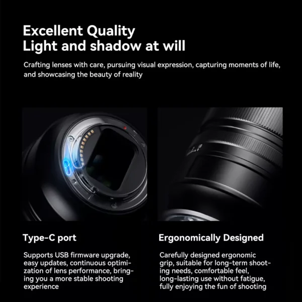 Brightin Star AF 85mm F1.8 Full frame portrait focal lengt Lens for Nikon