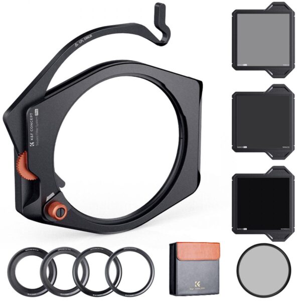 K&F KN KF Concept Square Filter Pro Kit CPL + ND1000 + GND8 + Holder