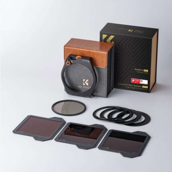 K&F KN KF Concept Square Filter Pro Kit CPL + ND1000 + GND8 + Holder