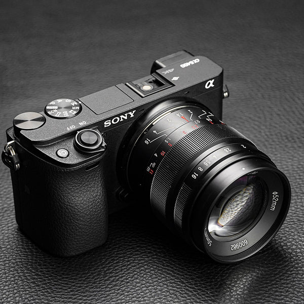 Brightin Star 50mm F1.4 APS-C Manual Focus Prime Lens for Sony E Mount
