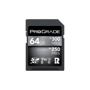 DONE prograde COBALT SDXC 64GB UHS ii R300
