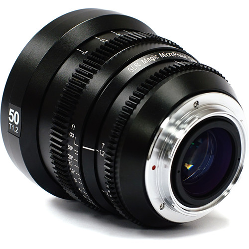 SLR Magic MicroPrime Cine 50mm T1.2 Lens (Fuji X Mount)