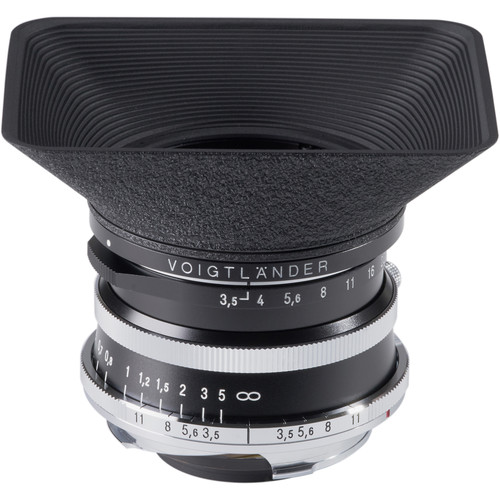 Voigtlander Color-Skopar 21mm f3.5 Aspherical Lens for Leica M (Black)