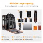 K&F Concept Tas Kamera DSLR Mirrorless dengan slot laptop