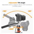 K&F Concept invisible selfie stick insta 360 gopro dji