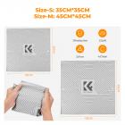K&F Concept bungkus pelindung lensa kamera 45x45cm