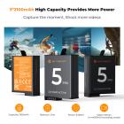 K&F Concept baterai charger dji osmo ation 5 Pro 3 pack