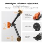 K&F Concept magic arm clamp 98 inch dslr action camera