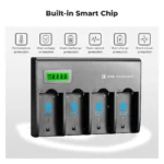 K&F Concept charger 4 slot np f series kf concept lcd