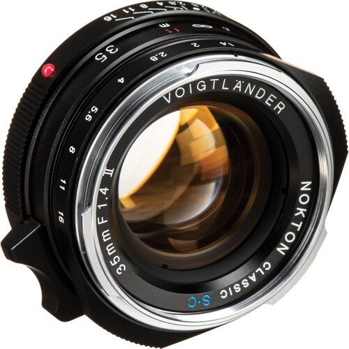 Voigtlander Nokton Classic 35mm f1.4 II SC Lens - Gambar 2