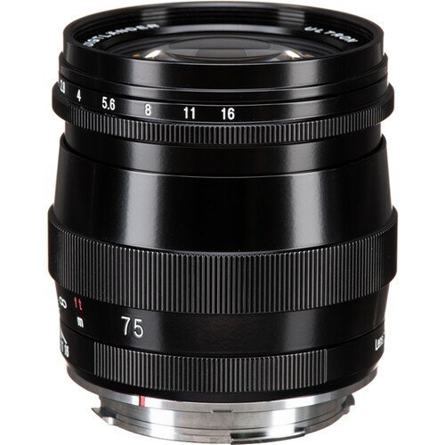 Voigtlander Ultron 75mm f1.9 Lens (Single Coated, Black) - Gambar 6