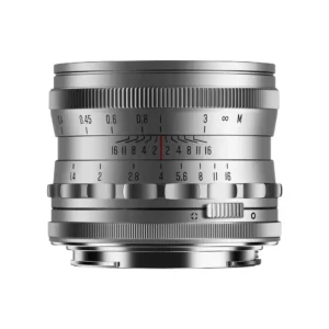 Brightin Star Lens MF 35mm F1.4 XF Silver Full-Frame