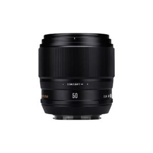 Brightin Star AF50mm F1.4 APS-C Autofocus Lens Large Aperture Portrait Fixed Focus Lens Suitable Fit for Sony E (Black)