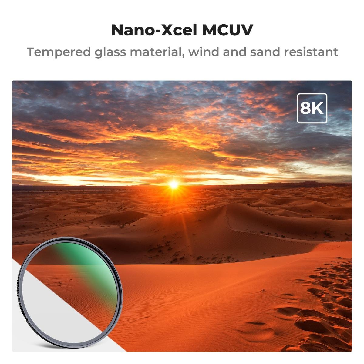 UV Lens Filter HD MCUV Ultraviolet 28 Multi-Coated Filters (Nano-Xcel series Toughened Glass) - Gambar 7