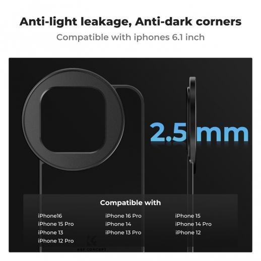 K&F Concept PL-RF Mount Lens Adapter, Compatible with PL Mount Lens Converter to RF Mount Cameras Adapter - Gambar 8