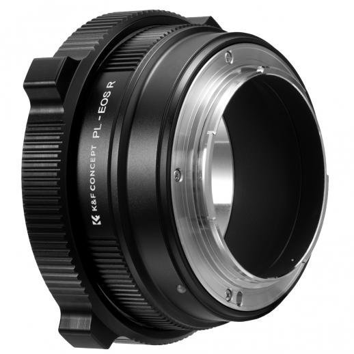 K&F Concept PL-RF Mount Lens Adapter, Compatible with PL Mount Lens Converter to RF Mount Cameras Adapter - Gambar 3