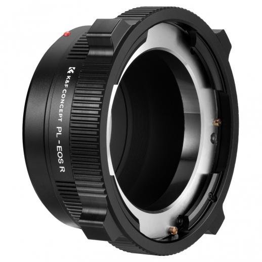 K&F Concept PL-RF Mount Lens Adapter, Compatible with PL Mount Lens Converter to RF Mount Cameras Adapter - Gambar 4