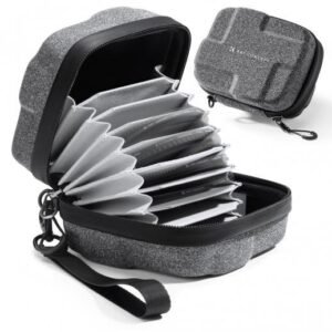 K&F Concept Hard Shell Lens Filter Bag 10 Pockets Holder