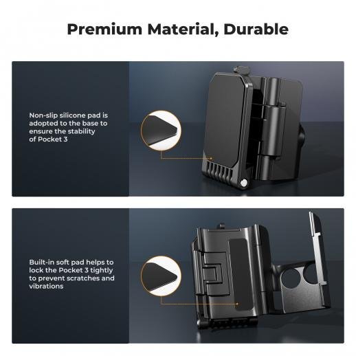 Magnetic Mount For DJI Osmo Pocket 3 - Gambar 8