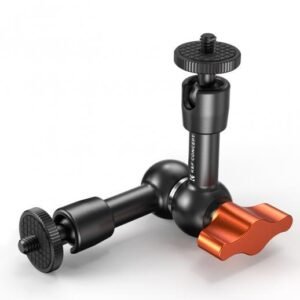 6 Magic Arm Kit 1/4 Screw 360° Ballhead Articulating Mini Arm Mount for Monitor, LED Light, Webcam