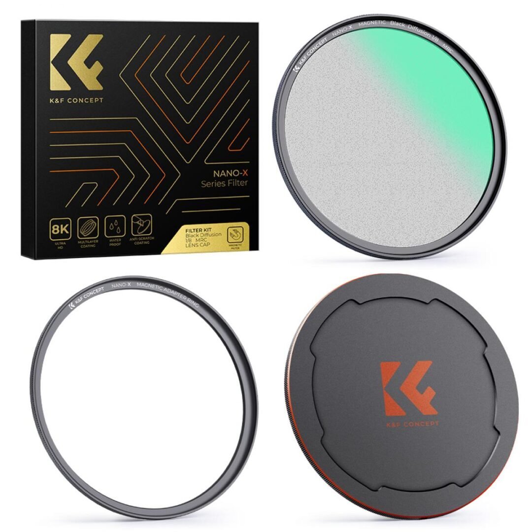 Magnetic Black Mist Filter 1/8 Special Effects Filter HD Multi-layer Coated, Waterproof/Scratch-Resistant/ Anti-Reflection Nano-Xcel Series - Gambar 2