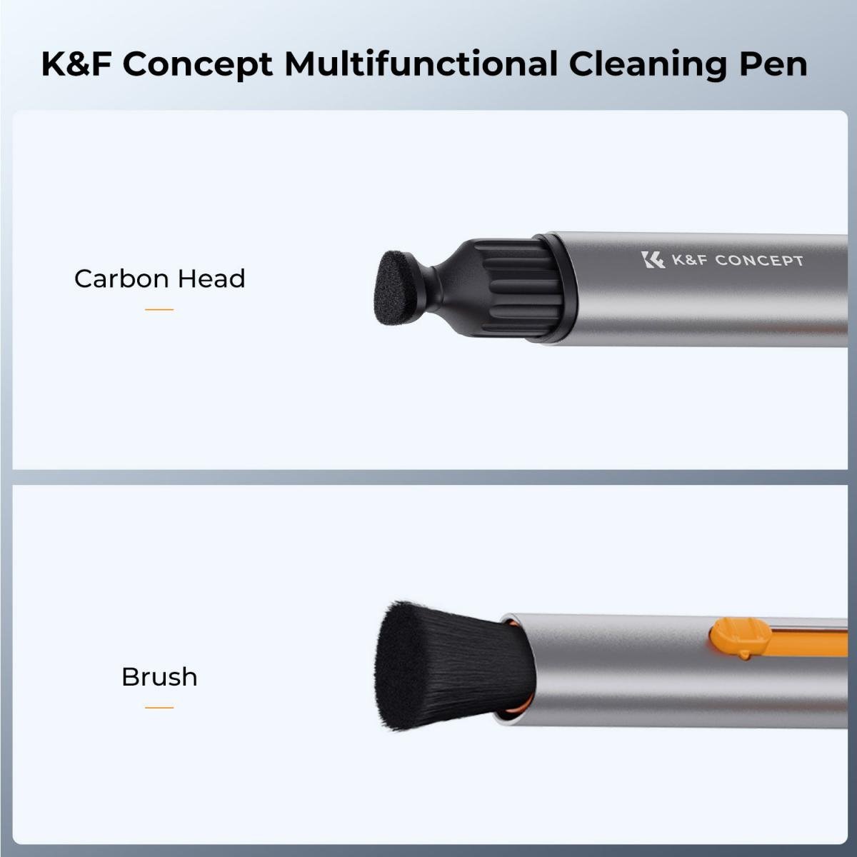 K&F Concept Multifunctional Lens Cleaning Pen, Replaceable Pen Tip - Gambar 9